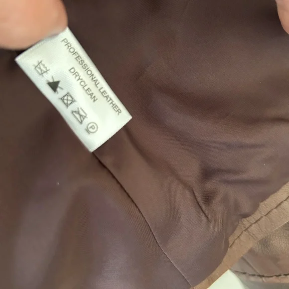 Tory Burch brown leather Sgt Pepper jacket size 6 - Picture 6 of 12